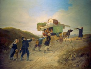 Utazó humoristák alkotó: Carl Spitzweg