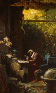 Természettudományi kutató alkotó: Carl Spitzweg