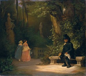 Az özvegy alkotó: Carl Spitzweg