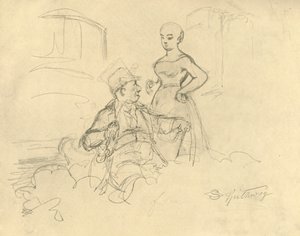 Ami kellemes, 19. század közepe-vége, c1924. alkotó: Carl Spitzweg