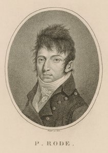 Pierre Jacques Joseph Rode zeneszerző portréja 1774-1830, 1813.