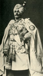 Sir Pertab Singh, 19. század vége, 1920 körül.