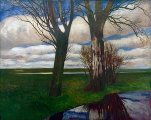 Moorlandschaft alkotó: Carl Vinnen