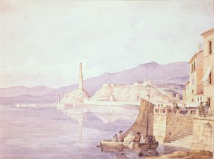 A genovai kikötő, 1835