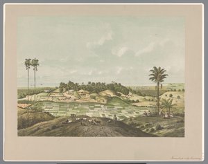 Északi part, Semarang közelében alkotó: Carl Wilhelm Mieling (possibly)