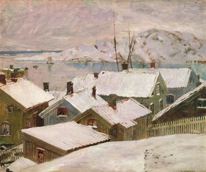 Fiskebackskil télen, 1899
