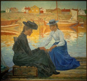 Az öböl alkotó: Carl Wilhelm Wilhelmson
