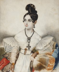 Apollonia Apollinaria Mikhailovna Vielgorskaya 1818-1887, 1830-as évek.