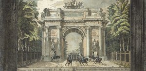 Fesztivál Catherinehofban, 1824-1825.