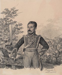Akim Vasziljevics Duvanov portréja, 1820-as évek eleje.