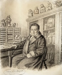 Paul Ludwig Schilling von Cannstatt báró portréja 1786-1837, 1822 előtt.