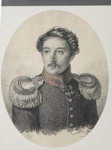 Nyikolaj Vasziljevics Hvostov portréja 1793-1837, 1822.