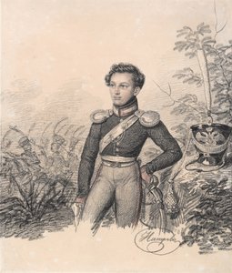 Pavel Kotlubitsky portréja, az 1810-es évek vége. alkotó: Carl von Hampeln