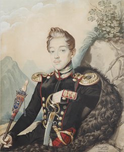 Vaszilij Petrovics Miljukov portréja 1814-1872, 1839.