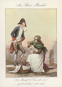 Az Eau de Vie Merchant alkotó: Carle Vernet
