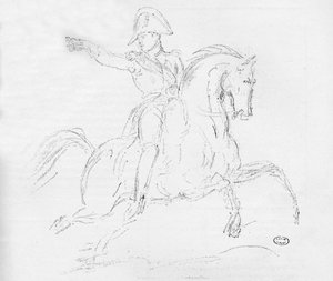 Napóleon lóháton, XVIII. század