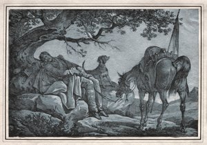 Az alvó katona alkotó: Carle Vernet