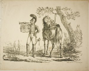 A Puskások trombitása alkotó: Carle Vernet