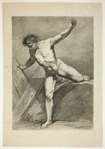 Ábra, a Six Figures Académiques című kötetből alkotó: Carle van Loo