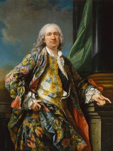 Egy ismeretlen férfi portréja, kb. 1735-1739 alkotó: Carle van Loo