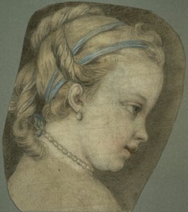 Fiatal lány jobbra néz alkotó: Carle van Loo