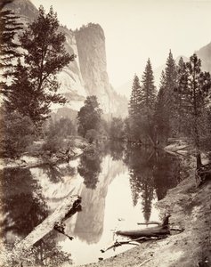 Washington Tower, Yosemite, kb. 1872, nyomtatott kb. 1876.