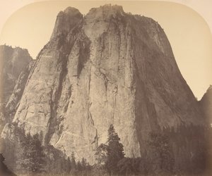 Cathedral Rock, 1861. alkotó: Carleton Emmons Watkins