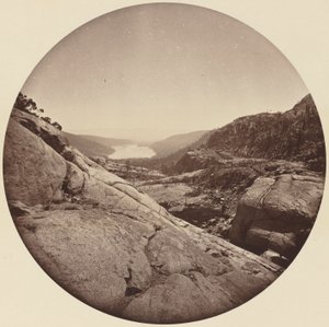 Donner Lake, Kalifornia, kb. 1860-as évek. alkotó: Carleton Emmons Watkins