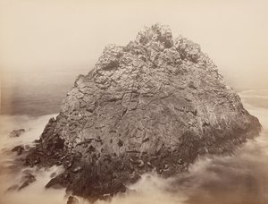 Sugar Loaf Islands, Farallons, 1868-69. alkotó: Carleton Emmons Watkins