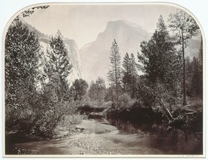 Taysayac, Half Dome, 4967 Ft, Yosemite alkotó: Carleton Emmons Watkins