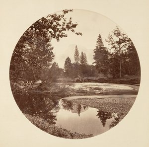 [Yosemite Nemzeti Park, Kalifornia], kb. 1878. alkotó: Carleton Emmons Watkins