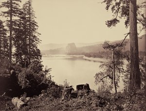 Castle Rock, Columbia folyó alkotó: Carleton Watkins