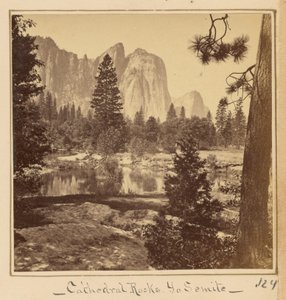 Katedrális-sziklák, 2600 láb alkotó: Carleton Watkins