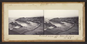 Parti kilátás Mendocino partjainál alkotó: Carleton Watkins