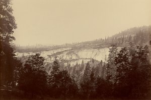 Általános látkép, Relief Hill, Nevada, Co. alkotó: Carleton Watkins
