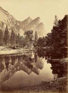 [Tükör. A három fivér.] alkotó: Carleton Watkins