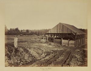 Oswego vasművek, Willamette folyó alkotó: Carleton Watkins