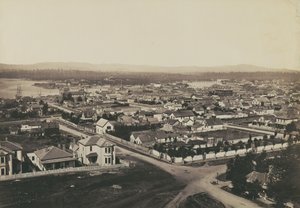 [Victoria, Brit Columbia panorámája - kilátás a Christ Church felől, 2. szám] alkotó: Carleton Watkins