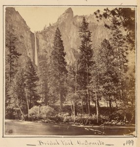 Pohono, avagy a Menyasszonyi fátyol, 900 láb alkotó: Carleton Watkins