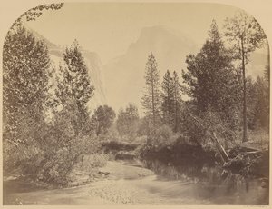Tasayac - Half Dome - 4967 láb, Yo Semite alkotó: Carleton Watkins