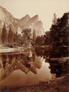 Három testvér, Yosemite-völgy alkotó: Carleton Watkins