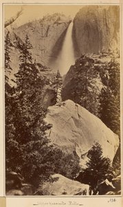 Felső Yosemite-vízesés alkotó: Carleton Watkins