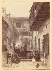 Látkép San Francisco kínai negyedében alkotó: Carleton Watkins