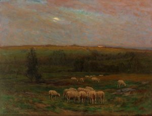 Este zuhany után, n.d. alkotó: Carleton Wiggins
