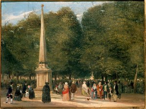 Viráglakoma San Foca ünnepségen Milánóban 1845.04.20. (olaj, vászon alkotó: Carlo Jotti
