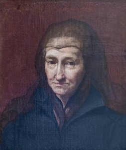 Egy idős nő portréja alkotó: Carlo (follower of) Maratta or Maratti
