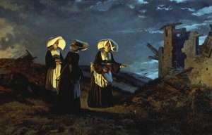 Este a szedáni csata után alkotó: Carlo Ademollo