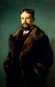 Alfonso Serbatisti portréja, Carlo Ademollo (1824-1911), olaj, vászon