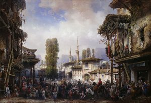 Tatárok tere, Bahceka, 1854