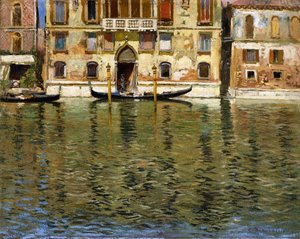 A Canal Grande, Velence, alkotó: Carlo Brancaccio
